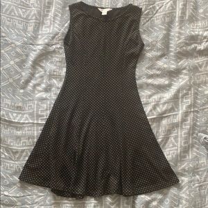 Express Tricot Polka Dot Dress in Medium